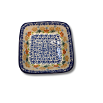 429 Bunzlau vierkant schaaltje 13 x 13 cm 3337X 429 Klein vierkant schaaltje 13x13cm